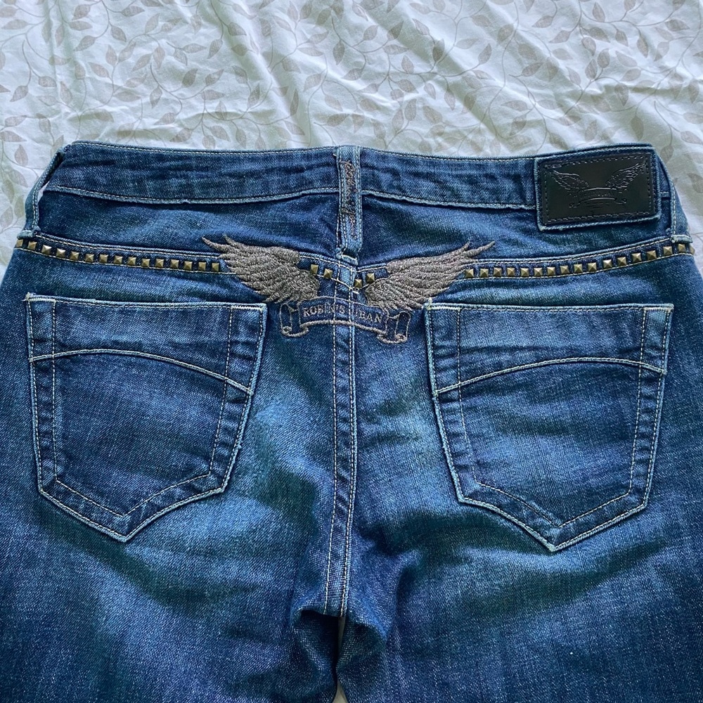Y2k Vintage Robin’s Jean straight leg pants, low rise- Size 3-4